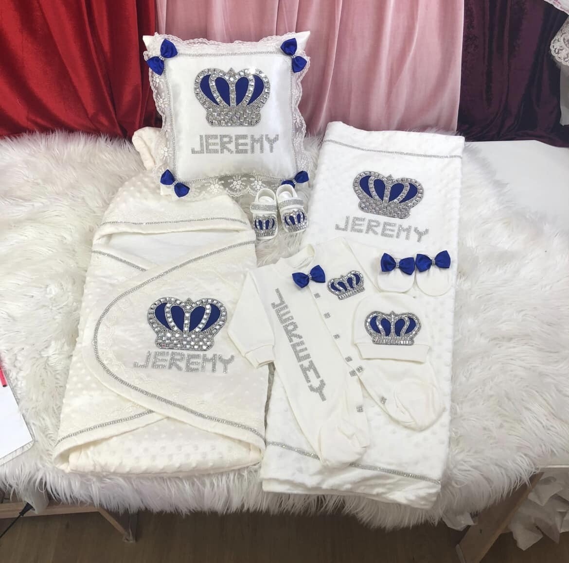 Baby Clothing Names - Custom Embroidery Baby Name Rompers Clothes