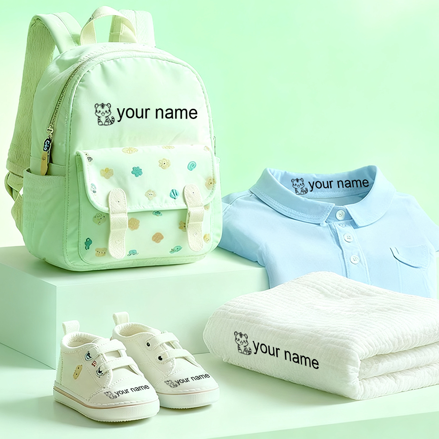 Personalized Kids Name Stamp-W - Baby Clothing Names recension och pris