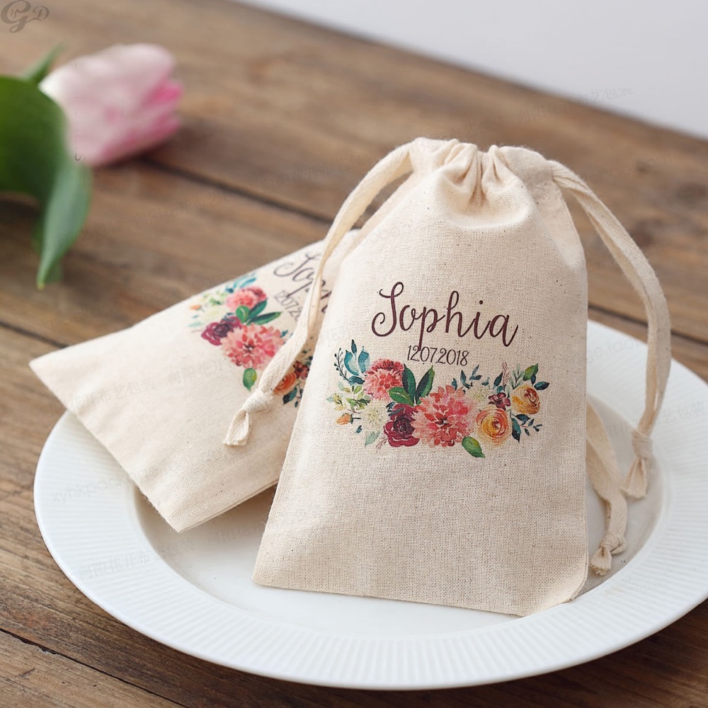 100pcs Custom Name Logo Weddin - Baby Clothing Names recension och pris