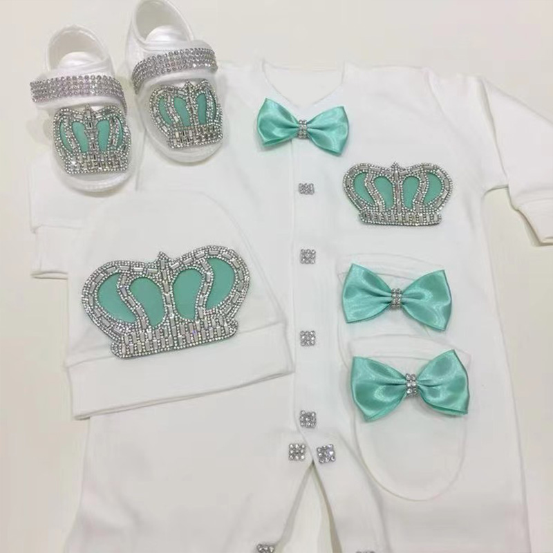 4pcs Welcome Home Romper Baby  - Baby Clothing Names recension och pris