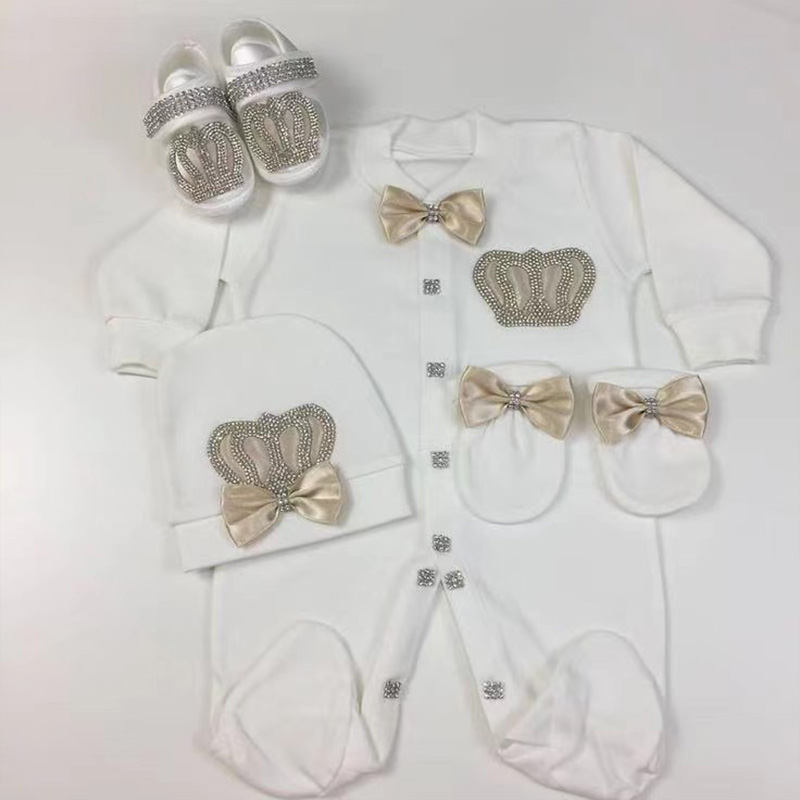 4pcs Welcome Home Romper Baby  - Baby Clothing Names recension och pris