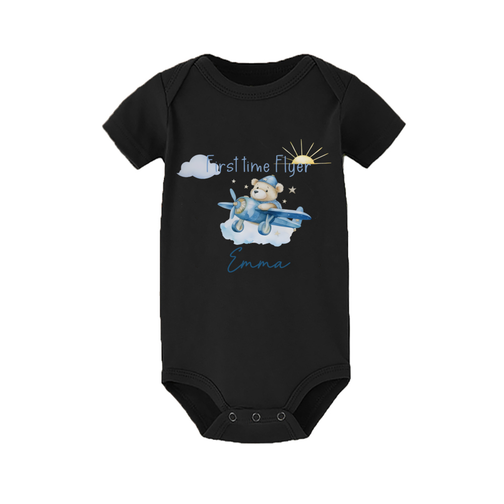 Custom Name Frist Time Flyer&b - Baby Clothing Names recension och pris