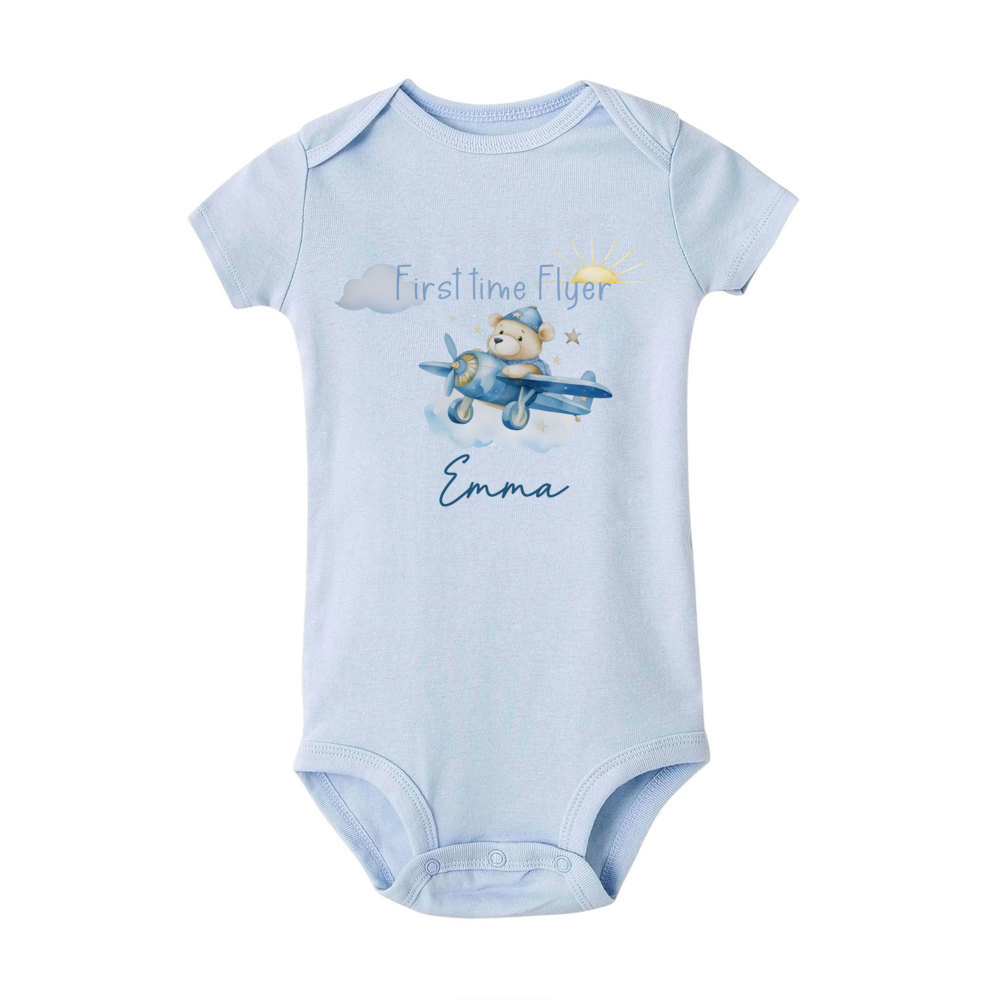 Custom Name Frist Time Flyer&b - Baby Clothing Names recension och pris