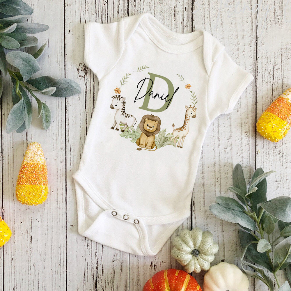 Personalized Baby Jumpsuit Cus - Baby Clothing Names recension och pris
