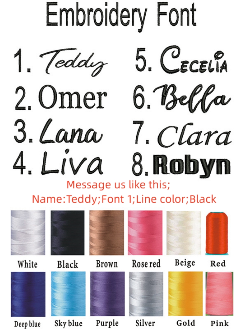 Personalised Embroidery Childr - Baby Clothing Names recension och pris