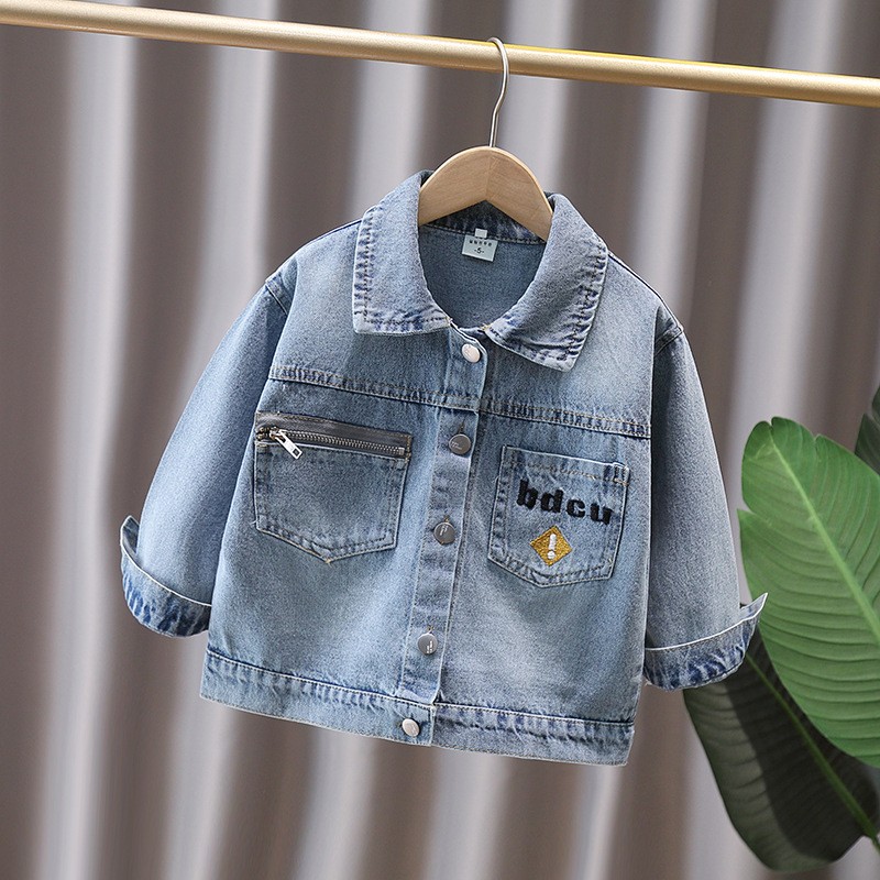 Cute Style Baby Child Denim Ja - Baby Clothing Boy recension och pris