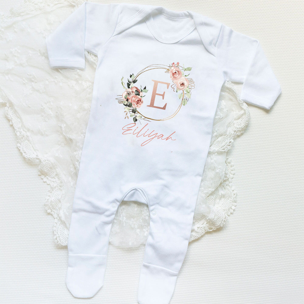 Personalised Baby Girl Sleepsu - Baby Clothing Names recension och pris
