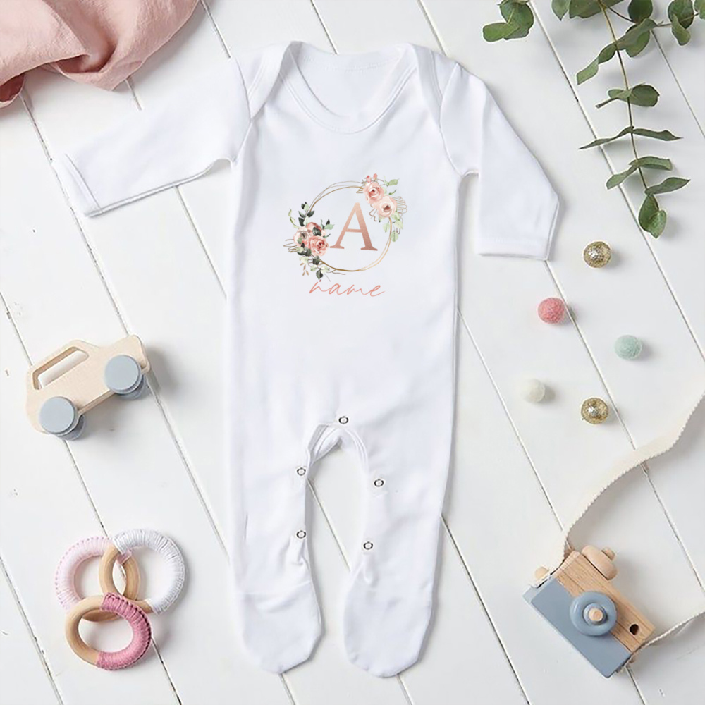 Personalised Baby Girl Sleepsu - Baby Clothing Names recension och pris