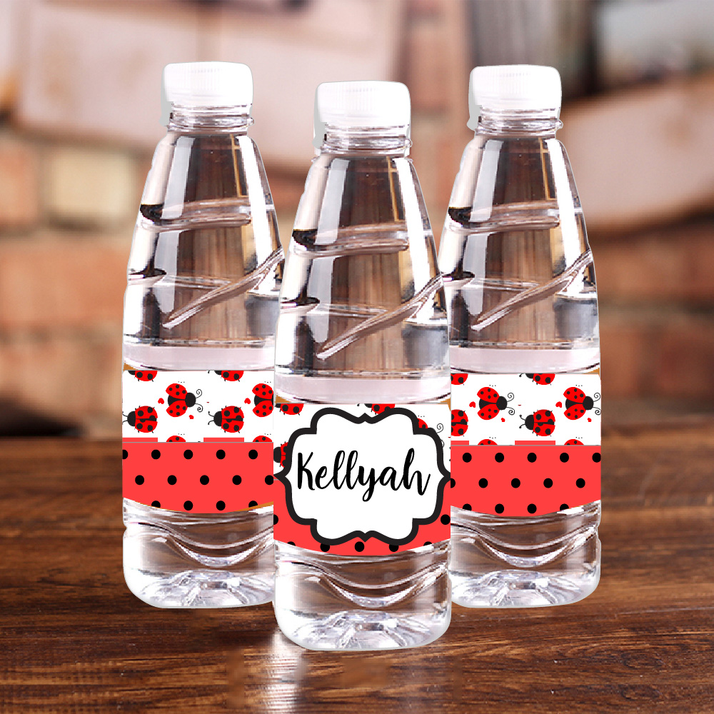 Personalised Ladybug Red Polka - Baby Clothing Names recension och pris