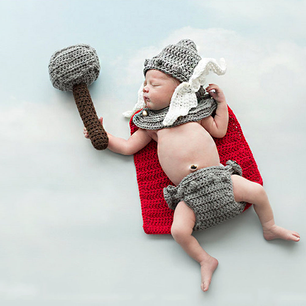 Newborn Photography Props Thor - Baby Clothing Boy recension och pris